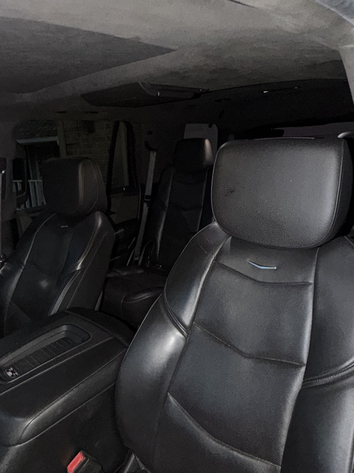 Escalade Platinum front seats