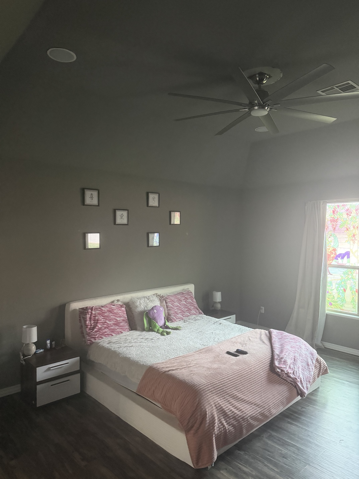 Prepared guest bedroom